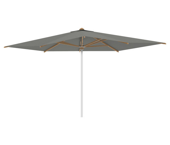 Shady umbrella 3x4m stainless steel pole & teak ribs | Parasols | Royal Botania