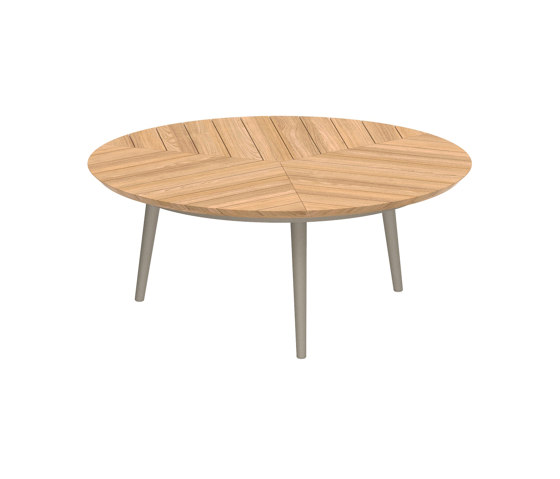 Styletto high lounge table 120cm ronde | Tables de repas | Royal Botania