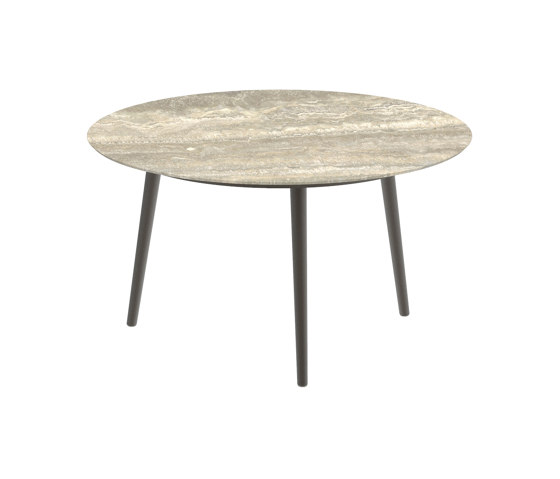 Styletto low dining table 120cm ronde | Tables de repas | Royal Botania