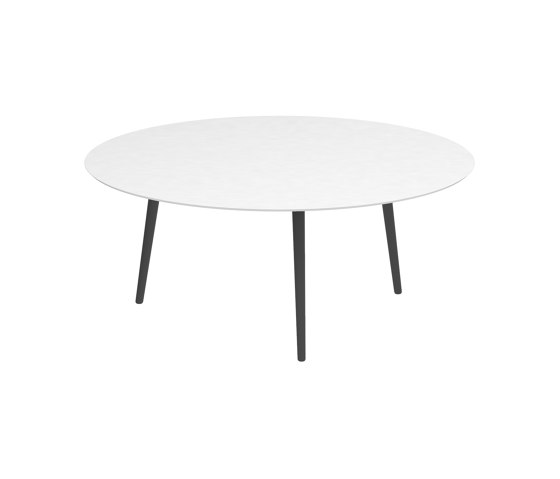 Styletto low lounge table 120cm ronde | Tables basses | Royal Botania