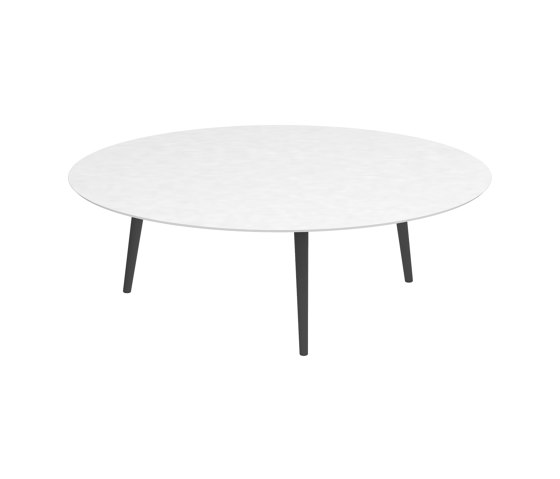 Styletto high lounge table 160cm ronde | Tables basses | Royal Botania