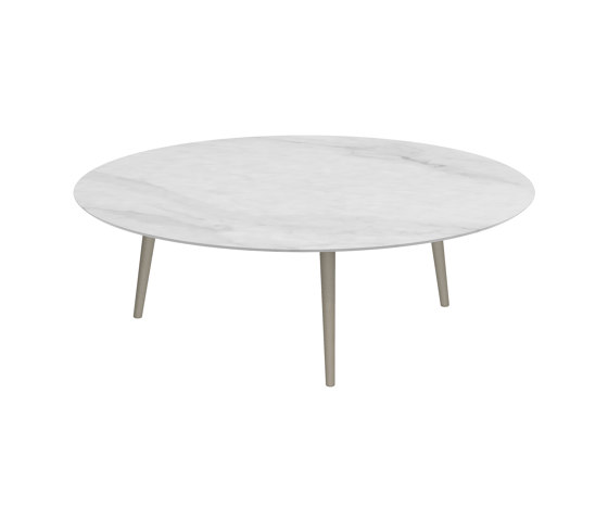 Styletto high lounge table 160cm ronde | Tables basses | Royal Botania