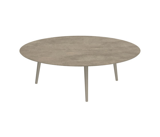 Styletto high lounge table 160cm ronde | Tables basses | Royal Botania