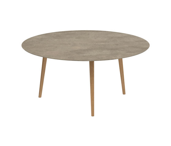 Styletto standard dining table 160cm ronde | Tables de repas | Royal Botania