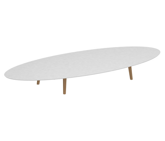 Styletto low lounge table 320x140cm | Tables basses | Royal Botania