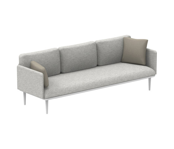 Styletto Lounge 210 seater with left and right armrests | Sofas | Royal Botania