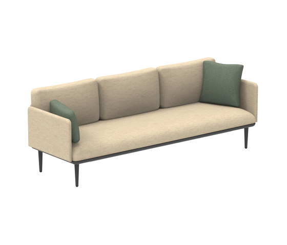 Styletto Lounge 210 Bank Armlehnen links und rechts | Sofas | Royal Botania