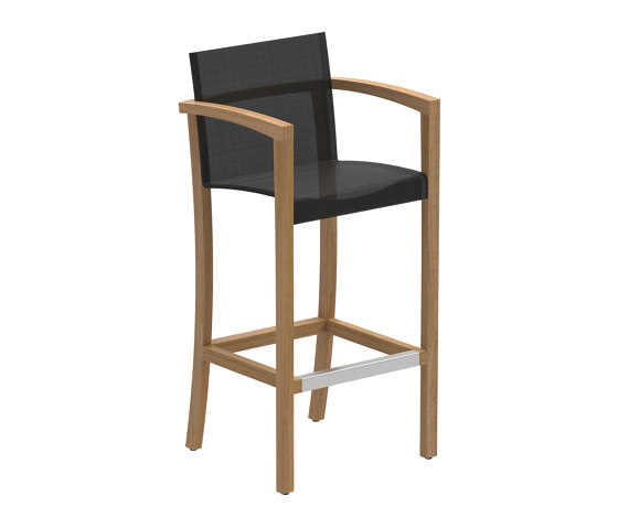 XQI bar chair teak | Taburetes de bar | Royal Botania