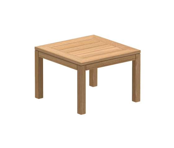 XQI side table 50x50cm teak | Tavolini bassi | Royal Botania