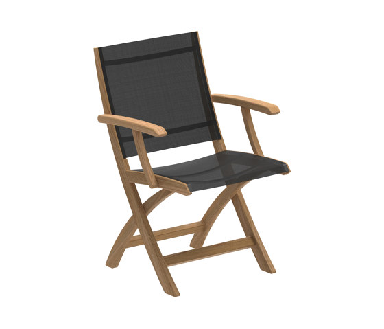 XQI foldable arm chair teak | Sedie | Royal Botania