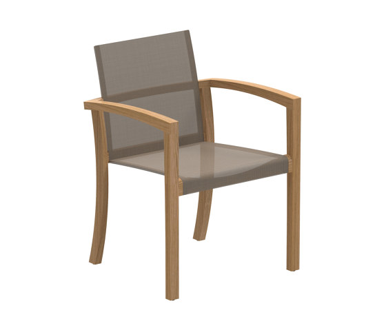 XQI arm chair teak | Sillas | Royal Botania