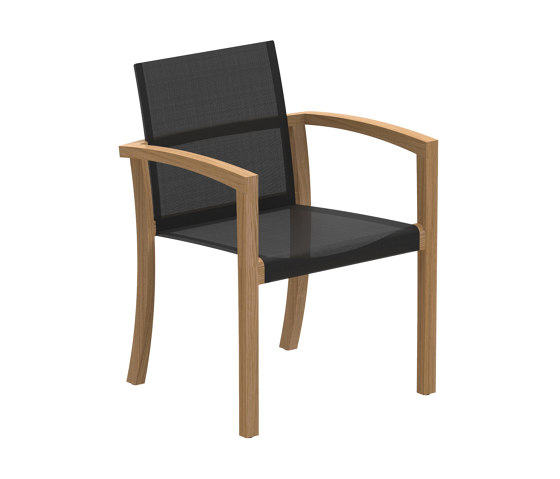 XQI arm chair teak | Sillas | Royal Botania