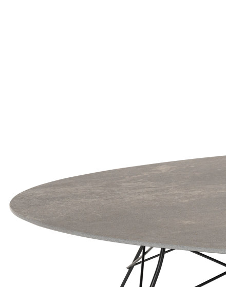 Glossy XXL Outdoor Oval Bronce | Mesas comedor | Kartell