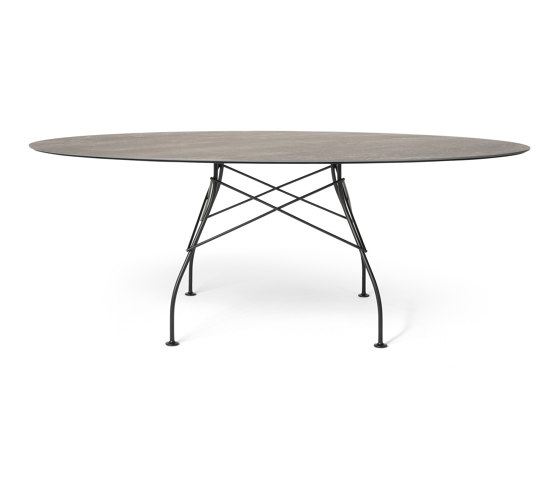 Glossy XXL Outdoor Oval Bronce | Mesas comedor | Kartell