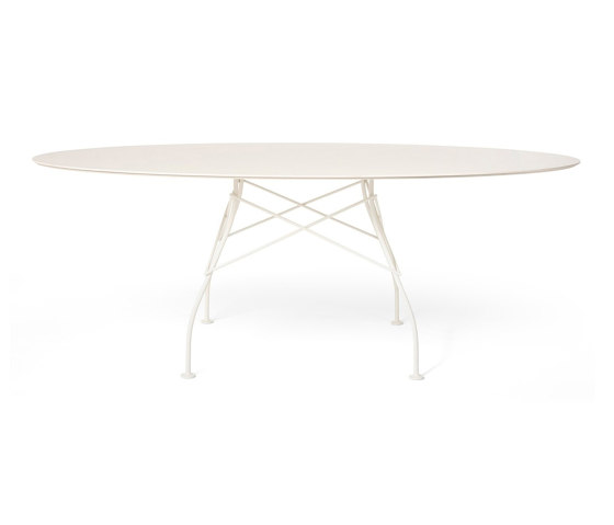 GLOSSY XXL Outdoor Oval WHITE | Tavoli pranzo | Kartell