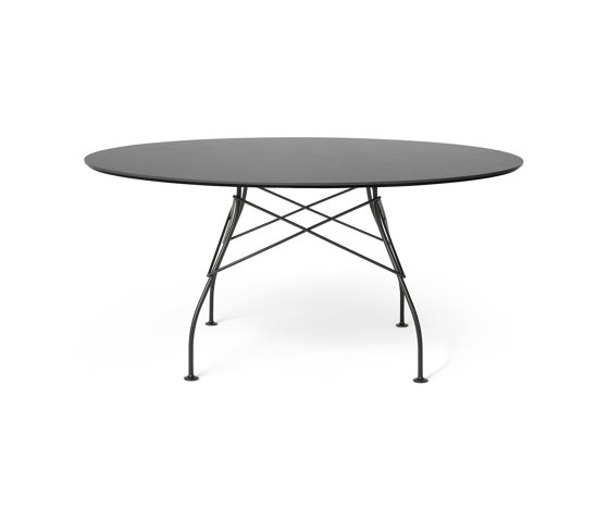 GLOSSY XXL Outdoor Round BLACK | Mesas comedor | Kartell