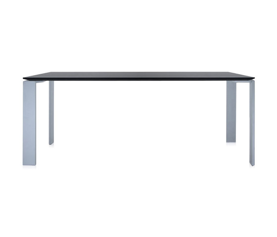 FOUR SOFT TOUCH ALLUMINIUM/BLACK 190x79 cm |  | Kartell