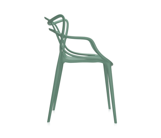 Masters (2 Sedie) Verde Salvia | Sedie | Kartell