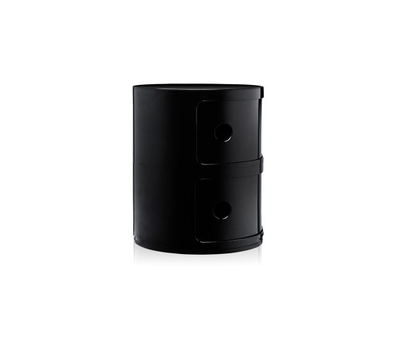 COMPONIBILI CLASSIC BLACK 2 MODULES | Tables d'appoint | Kartell