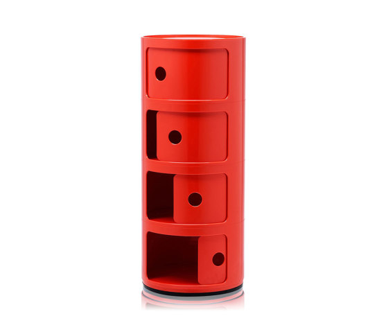 COMPONIBILI CLASSIC RED 4 MODULES | Tavolini alti | Kartell