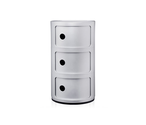 COMPONIBILI CLASSIC SILVER 3 MODULES | Mesas auxiliares | Kartell