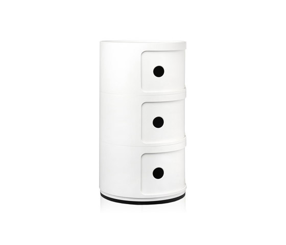 COMPONIBILI CLASSIC WHITE 3 MODULES | Tavolini alti | Kartell