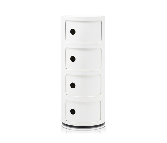 COMPONIBILI CLASSIC WHITE 4 MODULES | Tavolini alti | Kartell