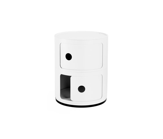 COMPONIBILI RECYCLED WHITE 2 MODULES | Tavolini alti | Kartell