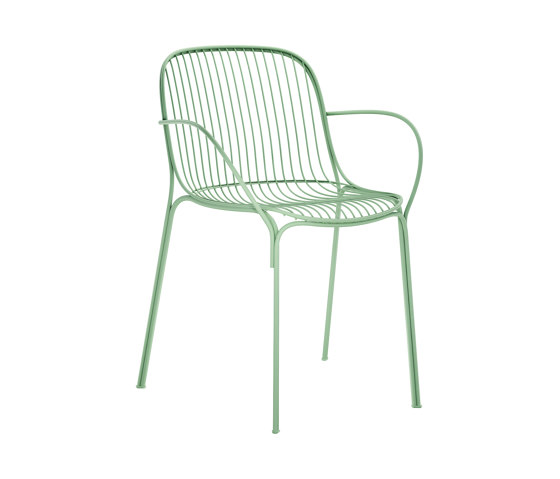 Hiray Small Armchair Vert | Fauteuils | Kartell