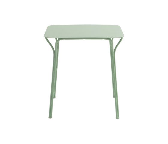 HIRAY Square Table GREEN | Mesas auxiliares | Kartell