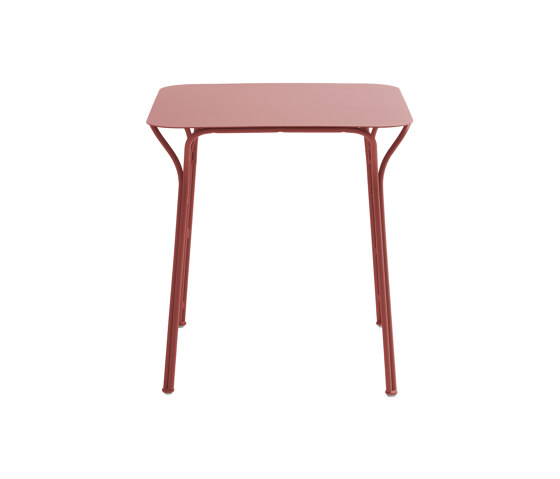 Hiray Table Carrée Rouille | Tables d'appoint | Kartell