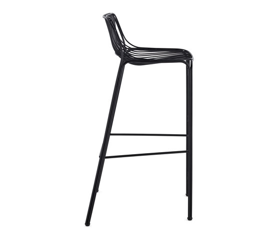 Hiray Tabouret Noir | Tabourets de bar | Kartell