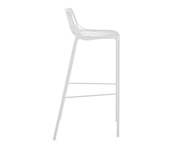 HIRAY Stool WHITE | Taburetes de bar | Kartell