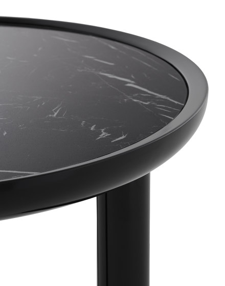 K-Top Noir Marquina/Noir | Tables d'appoint | Kartell