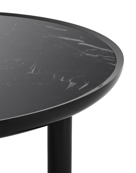 K-Top Noir Marquina/Noir | Tables basses | Kartell