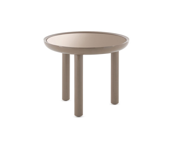 K-Top Miroir Bronze/Tourterelle | Tables d'appoint | Kartell