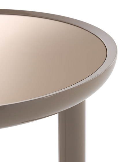 K-Top Specchio Bronzo/Tortora | Tavolini alti | Kartell