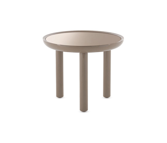 K-Top Bronzespiegel/Taupe | Beistelltische | Kartell