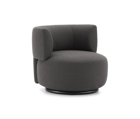 K-Waiting Armchair Bouclè Gris | Fauteuils | Kartell