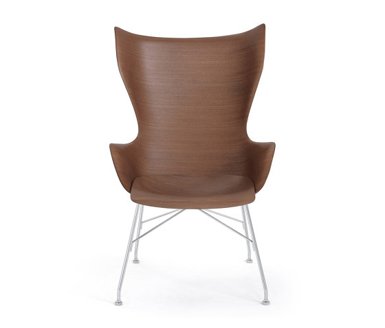 K/Wood Basic Veneer Bois Foncé - Basic Veneer | Fauteuils | Kartell