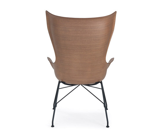 K/Wood Basic Veneer Bois Foncé - Basic Veneer | Fauteuils | Kartell