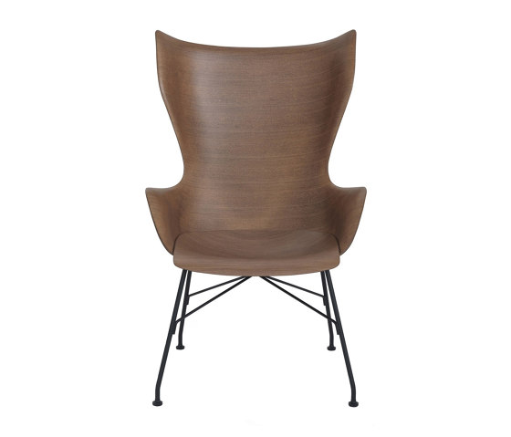 K/WOOD Basic Veneer DARK WOOD / BLACK |  | Kartell