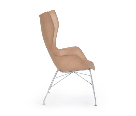 K/Wood Basic Veneer Bois Clair - Basic Veneer | Fauteuils | Kartell