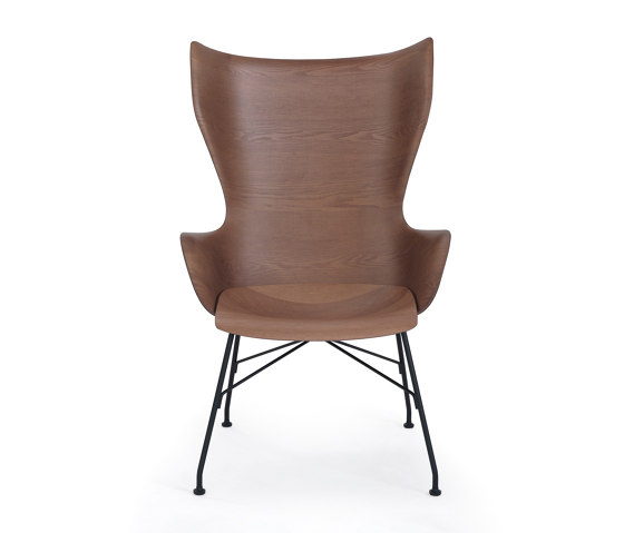 K/WOOD Slatted Ash DARK WOOD / BLACK |  | Kartell