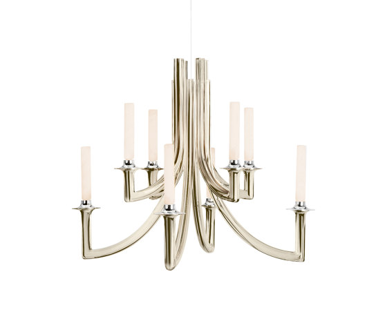 Khan Bronzo Lucido | Lampade sospensione | Kartell