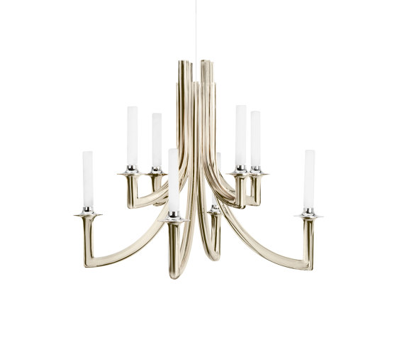 Khan Bronzo Lucido | Lampade sospensione | Kartell