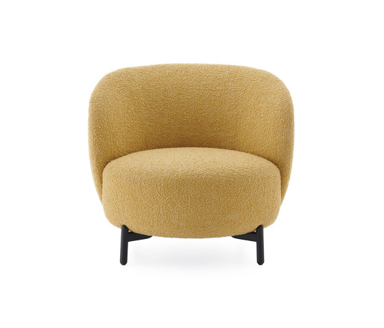 Lunam Armchair Curly Acid Yellow | Sillones | Kartell