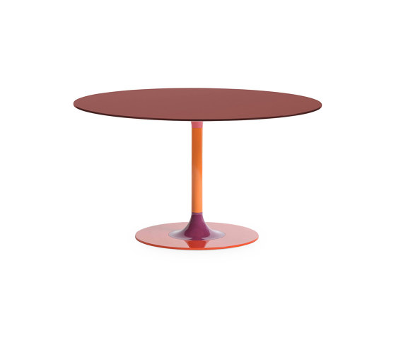 Thierry XXL Round Burdeos | Mesas comedor | Kartell