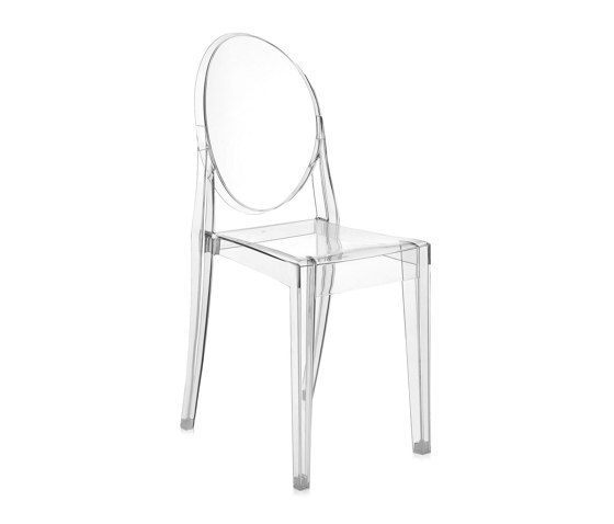 VICTORIA GHOST (2 chairs) CRYSTAL | Chaises | Kartell