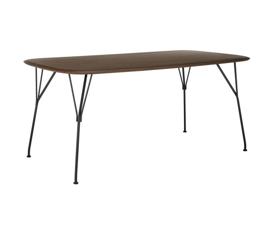 VISCOUNT OF WOOD Rectangular WALNUT | Dining tables | Kartell